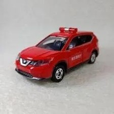 Nissan SU fire engine diecast car red