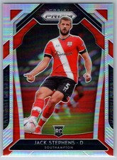 2020-21 Panini Prizm Premier League Jack Stephens Silver Prizm Rookie #80