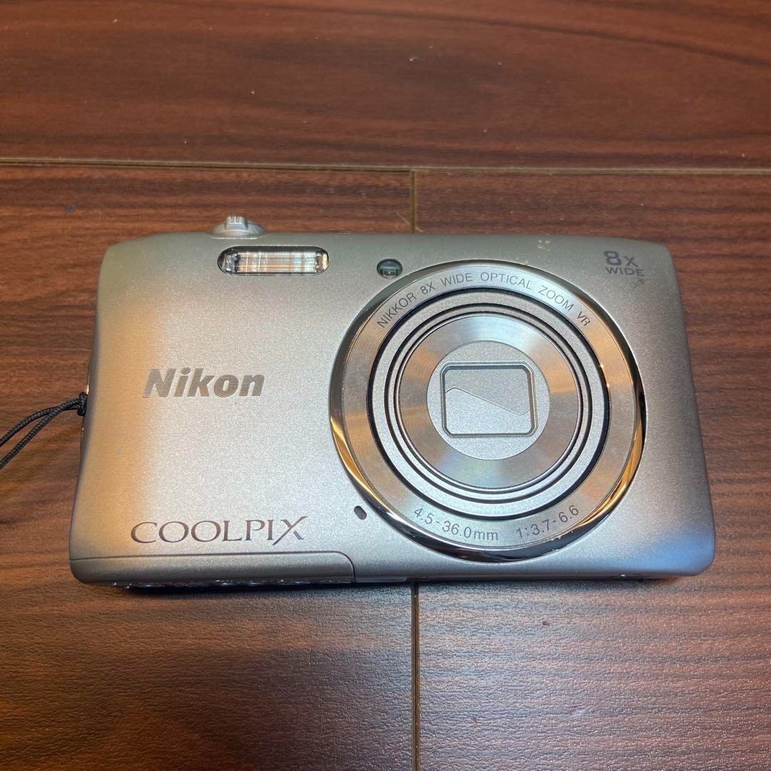 Nikon COOLPIX S3600 シルバー Amazon.com : Nikon Digital Camera COOLPIX S3600 Silver