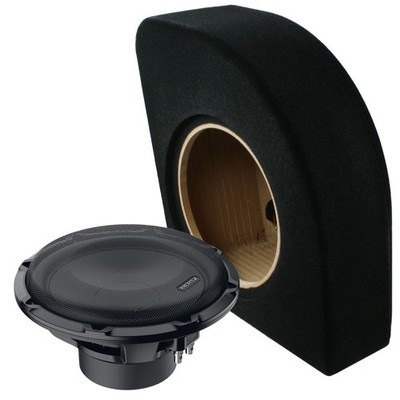BMW 3 E91 Auto Spezifisches Bass Gehäuse + 25cm 4 Ohm Subwoofer HERTZ CS250 S4