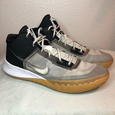 Vintage Nike Kyrie Flytrap IV 4 Black Grey White Gum Mens size 14 CT1972 006