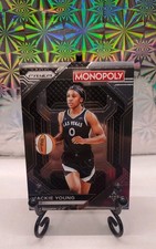 JACKIE YOUNG 2024 Panini Prizm Monopoly WNBA Silver #WNBA15 ACES