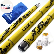 SOOCOO Series 58" 19Oz Maple Pool Cue