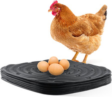 6 Pack Washable Nesting Pads for Chicken Boxes and Coops, 12 X 12 Inch Bedding
