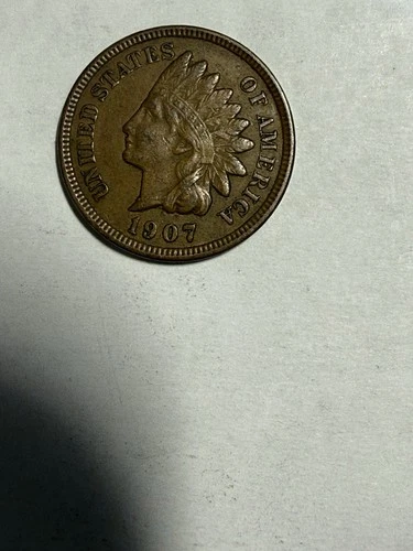 1907 Indian Head Cent -Liberty -Good Looking Coin