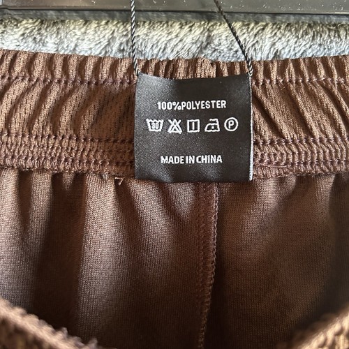 Iron Willed Shorts Mens Sz Small Brown White Burning Skull Athletic Sports NWT - Picture 7 of 10