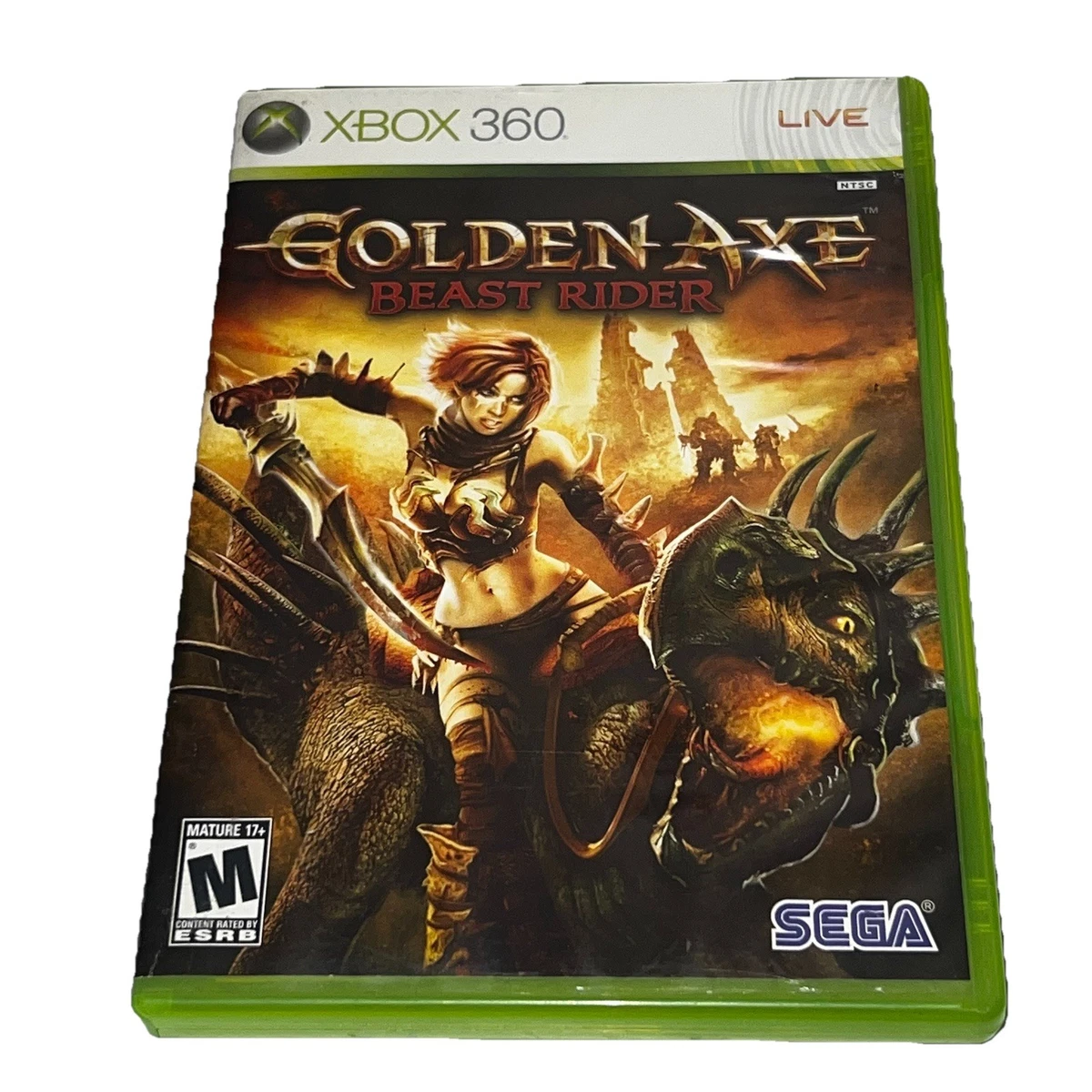 Jeu Golden Axe: Beast Rider – Xbox 360 – Complet (CIB) – NTSC – Testé – Très Bon état