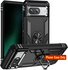 For Google Pixel 8 Case with Dual Layer Heavy Duty Shockproof Rugged Kickstand B