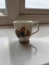 Vintage Royal Doulton Bramley Hedge Miniature The Birthday Beaker