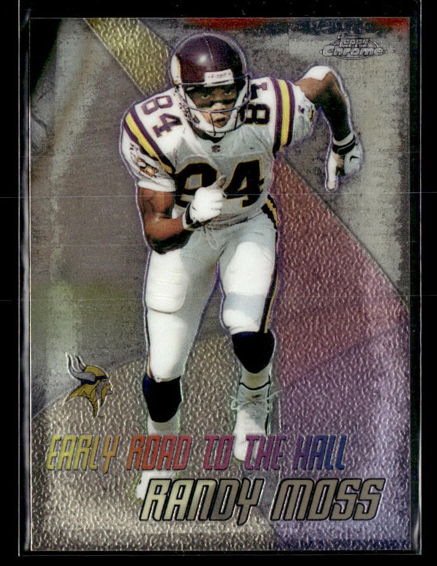 1999 Topps Chrome #H15 Randy Moss Hall of Fame Early Road to the Hall