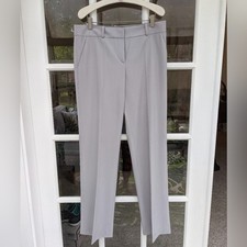 Giorgio Armani gray wool lightweight trousers pants Size 6 Made in Italy