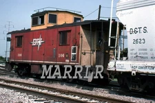 RR Print-DETROIT TOLEDO & IRONTON DT&I 106 at Detroit Mi  6/8/1989