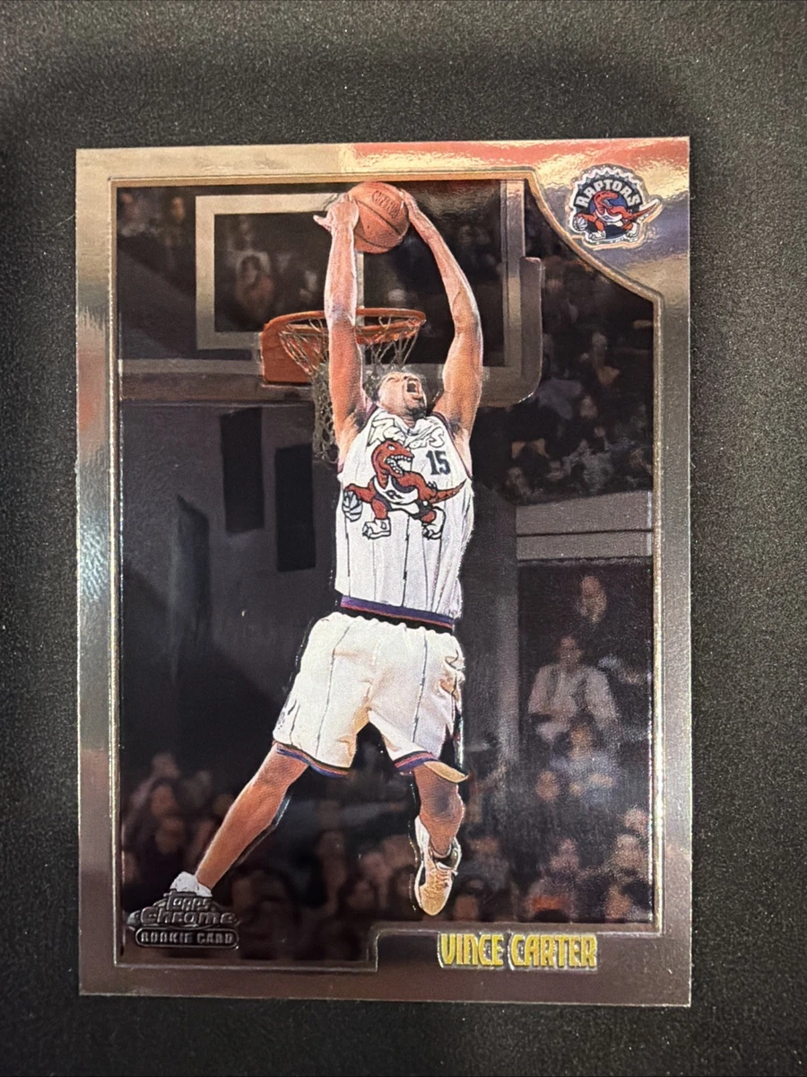Topps Vince Carter Basketball Toronto Raptors Rookie Sports