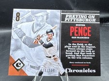 Hunter Pence 2017 Panini Chronicles #12  Baseball Card /999