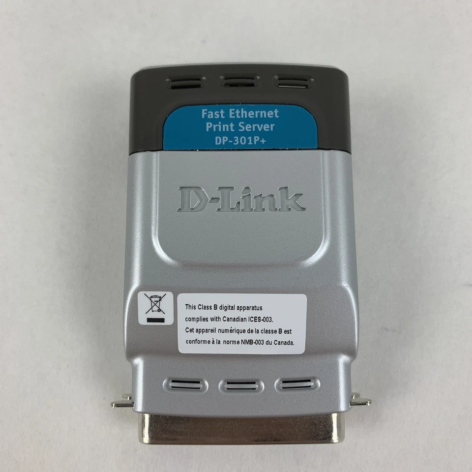 D-Link DP-301P+ Express EtherNetwork Fast Ethernet Print Server - Image 2 of 4