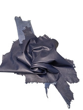 TOP Quality Hides Lambskin Soft Leather Hide skin skins Navy Blue 6sqft