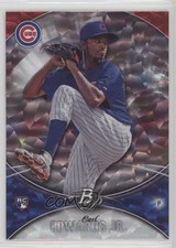 2016 Bowman Platinum Ice Carl Edwards Jr #4 0k0