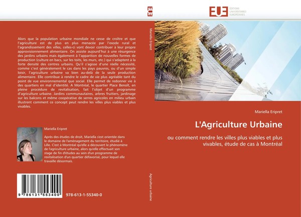 Mariella Eripret | L'agriculture Urbaine | Taschenbuch | FranzöSisch (2011)-image