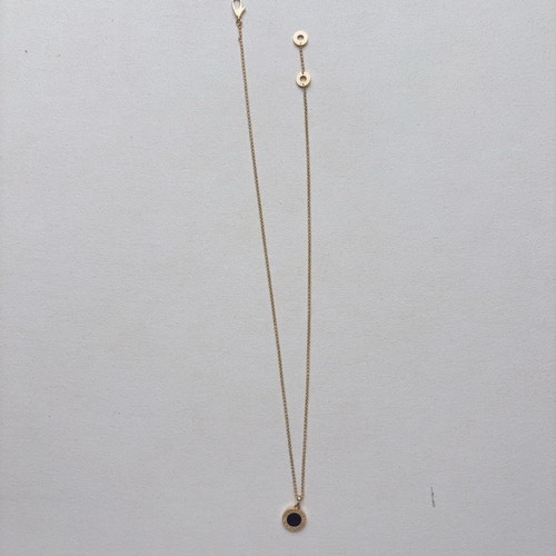 Bvlgari BVLGARI BVLGARI Black Onyx Necklace 18k Yellow Gold