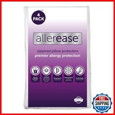 AllerEase 4-Pack Standard/Queen Pillow Protectors