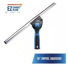 Professional Unger 18 in. Swivel Window Squeegee