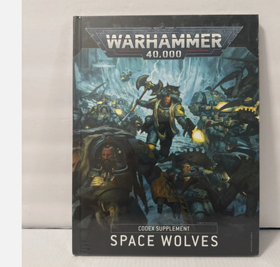Warhammer 40K: Space Wolves Codex 9th ed Hardcover 2020 Games Workshop