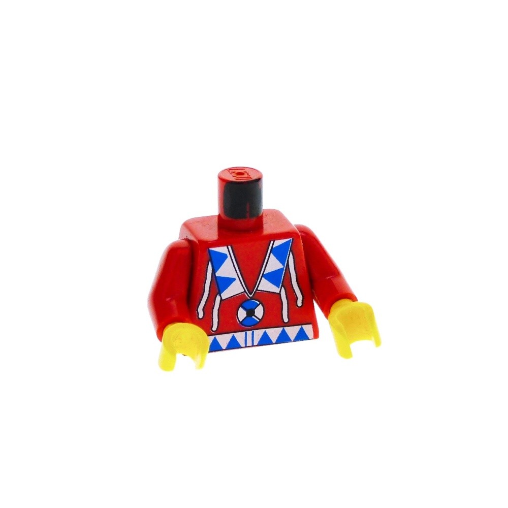1X Lego Torso Minifigure Western Red Indian 6766 WW014 WW022 973PX104C01