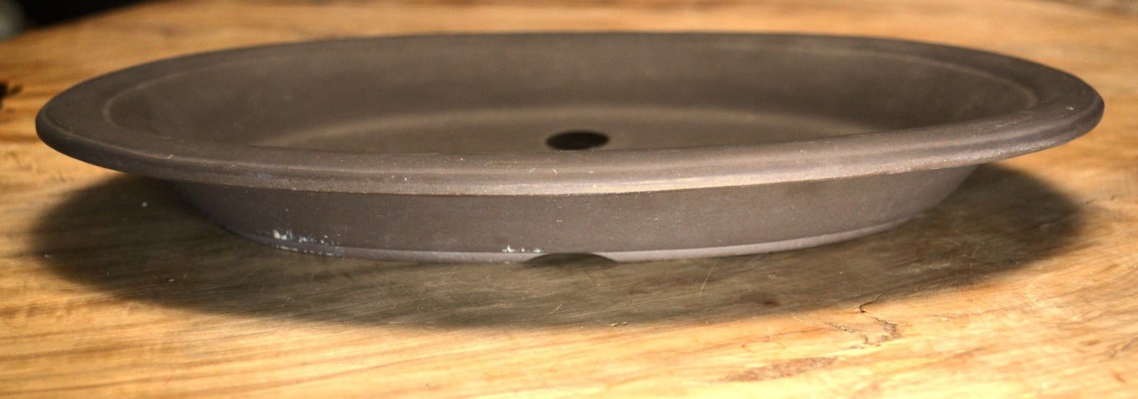 Bonsai Pot Oval Bonsai Pot Tokoname Ware 37x28x4.5cm Japanese Vintage