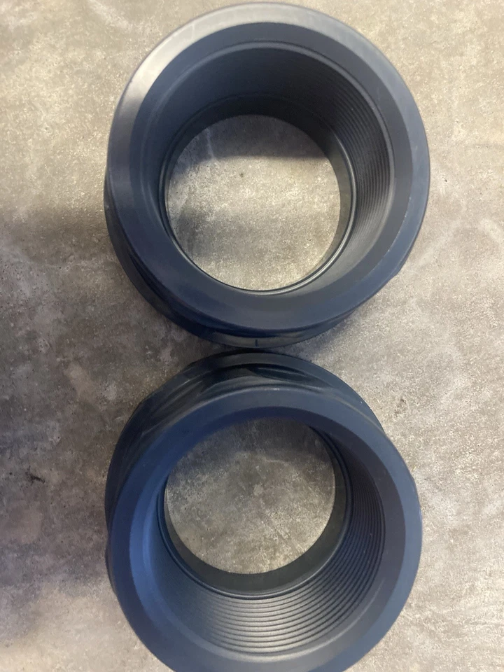 2” Asahi Ball Check Valve FKM PVC Slip/threaded - Image 4 of 4