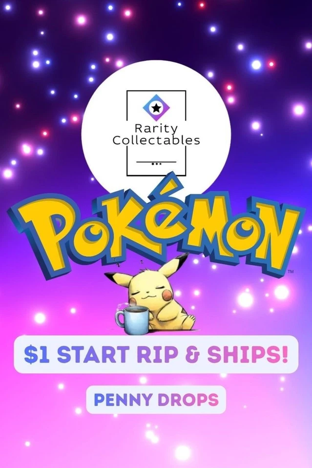 ✨$1 Start Pokemon Rip & Ship✨