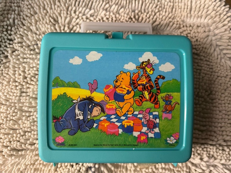 Vintage Winnie The Pooh & Friends Disney Lunchbox & Thermos *NEW