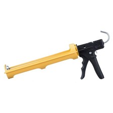 Dripless 29oz Composite Rotating Barrel Industrial Caulk Gun w/18:1 Thrust Ratio