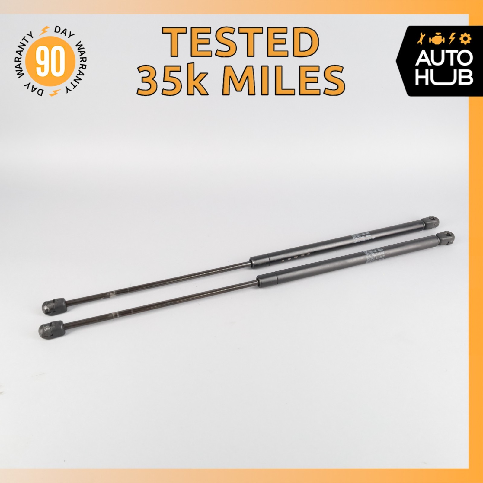 Aston Martin DB7 Vantage Front Hood Shock Strut Set OEM 35k