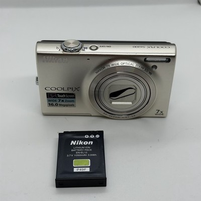 Nikon COOLPIX S6900 16.0MP Digital Camera - Black for sale online