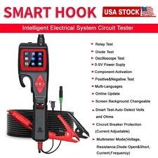 Circuit Tester Powerful Oscilloscope Injector Tester TOPDIAG P200 SMART HOOK