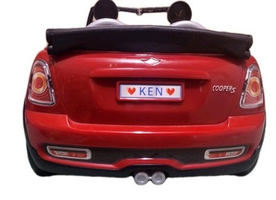 Barbie Mattel Kens Red 2012 Mini Cooper #W3157 16'' 