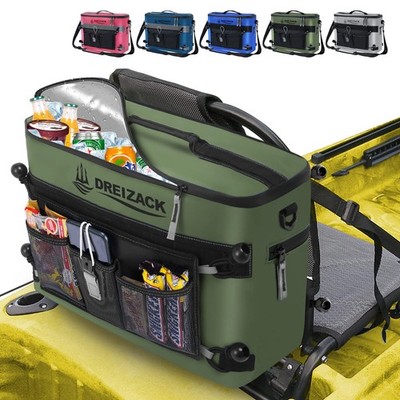 cooler fishing accessories Kayak Cooler Bag Waterproof Behind Seat Storage for Camping Fishing Gear  New