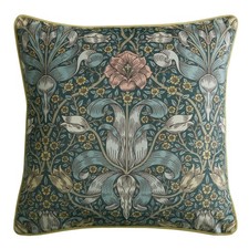 Image of William Morris At Home Spring Thicket Filled Cushion 45 x 45cm - Mineral