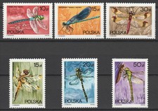 Product Image: Poland 1988 Insects 6 MNH stamps