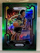 2023-24 Panini Prizm - Collin Sexton #13 Green Prizm