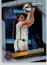 Alissa Pili 2025 Panini Prizm WNBA Silver Prizms 78 Los Angeles Sparks