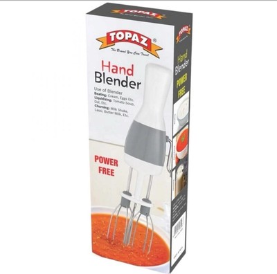 Topas Power Free Manueller Stabmixer Schneebesen Quirl & Mixer Milchshakes Eier Teig