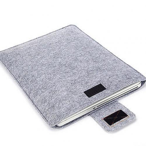 Felt Sleeve Slim Tablet Case Cover Bag for MacBooks Air Pro 11 13 15 Inch Solid - Afbeelding 20 van 20