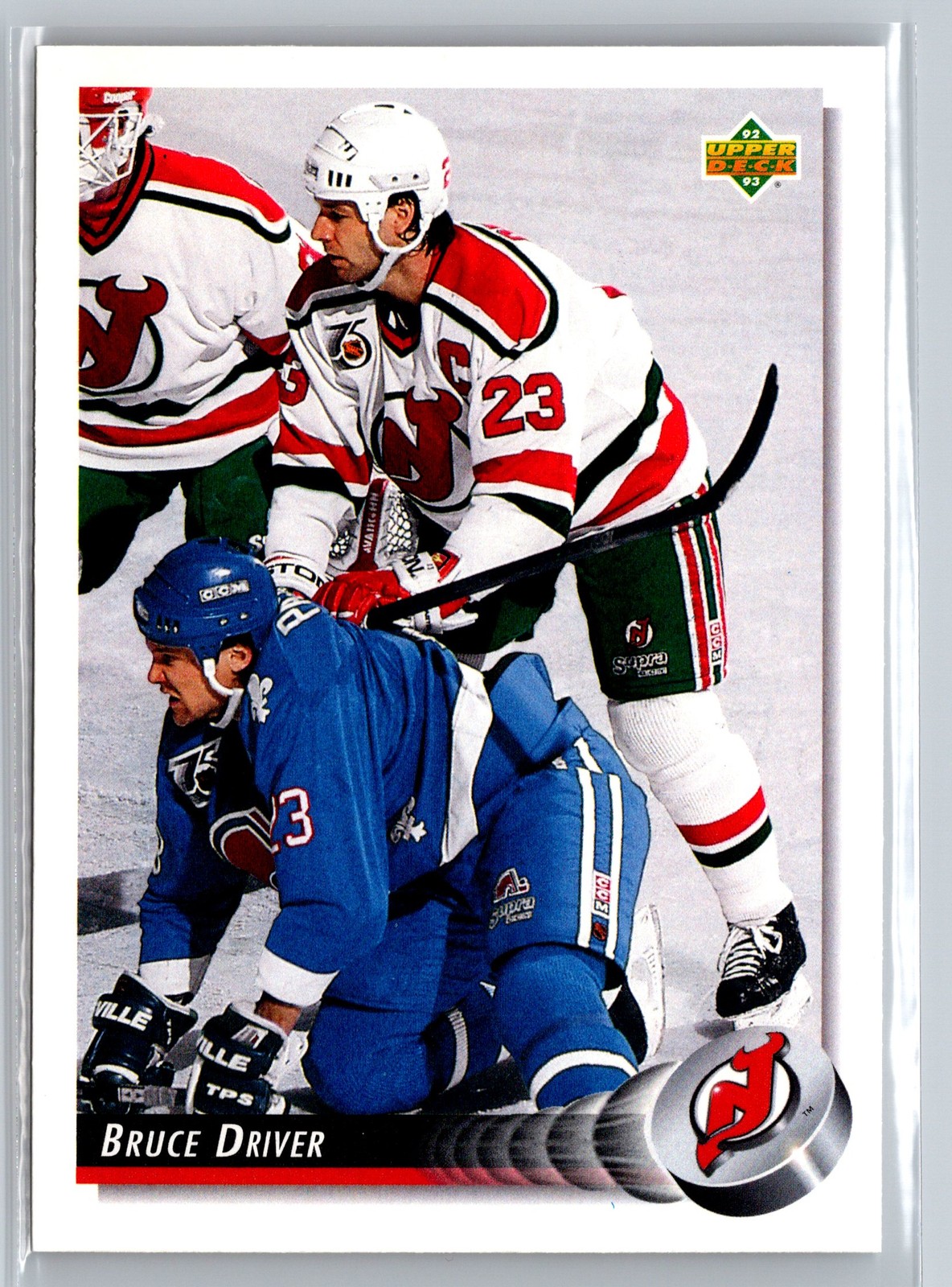 1992-93 Upper Deck #200 Bruce Driver New Jersey Devils