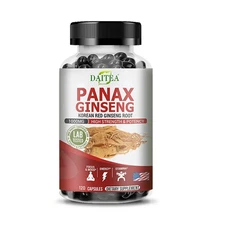 Korean Red Ginseng Extract Capsules - Enhance endurance and boost energy