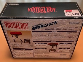 Nintendo Virtual Boy Console Set VUE-S-RA Boxed Japanese Region NTSC-J Tested VU