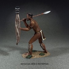 W Britain - Zulu Warrior Counting Rifles No.2, 1879 20216