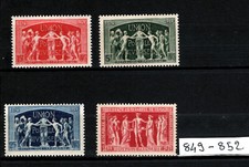 timbres français neuf** année 1949 n° 849 à 852