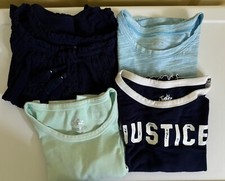 Justice Kids Girls Size 8 T Shirt Tank Top 4 Pieces