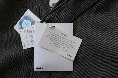 Visvim AW17 Dugout Baseball Shirt Grey Wool, sizes 2/M & 3/L - BNWT, RRP £745 - Picture 9 of 12